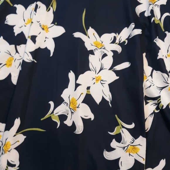 NWT Ouges women's size L high neck tie back dress - Picture 3 of 8